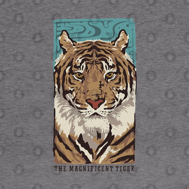 The Magnificent Tiger by Mako Design 